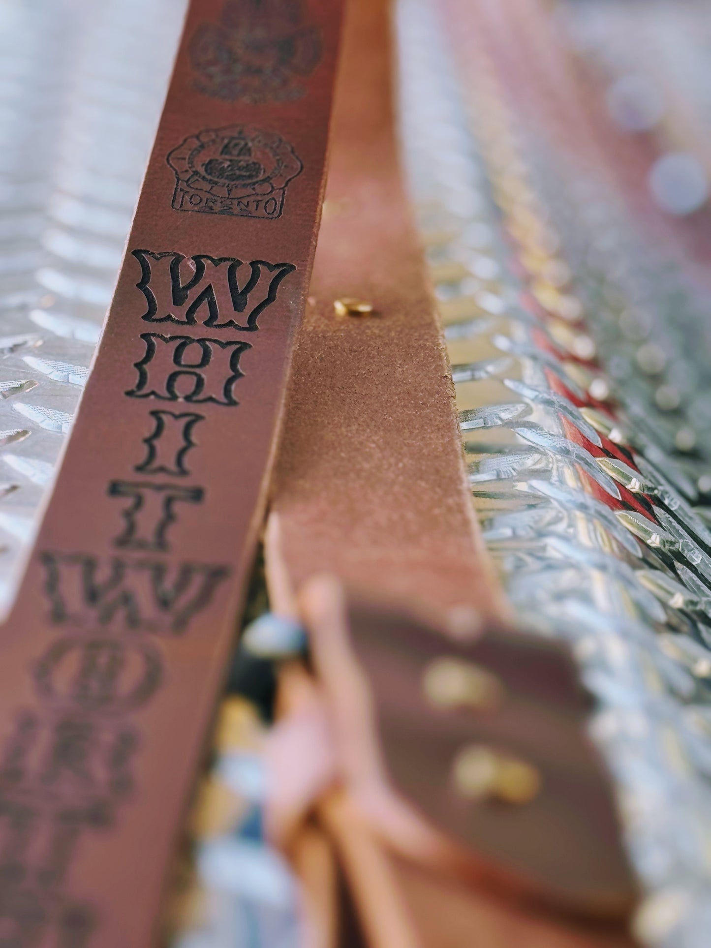 The Brass Line Radio Strap
