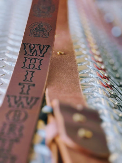 The Brass Line Radio Strap