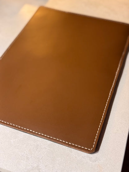 Leather book cover
