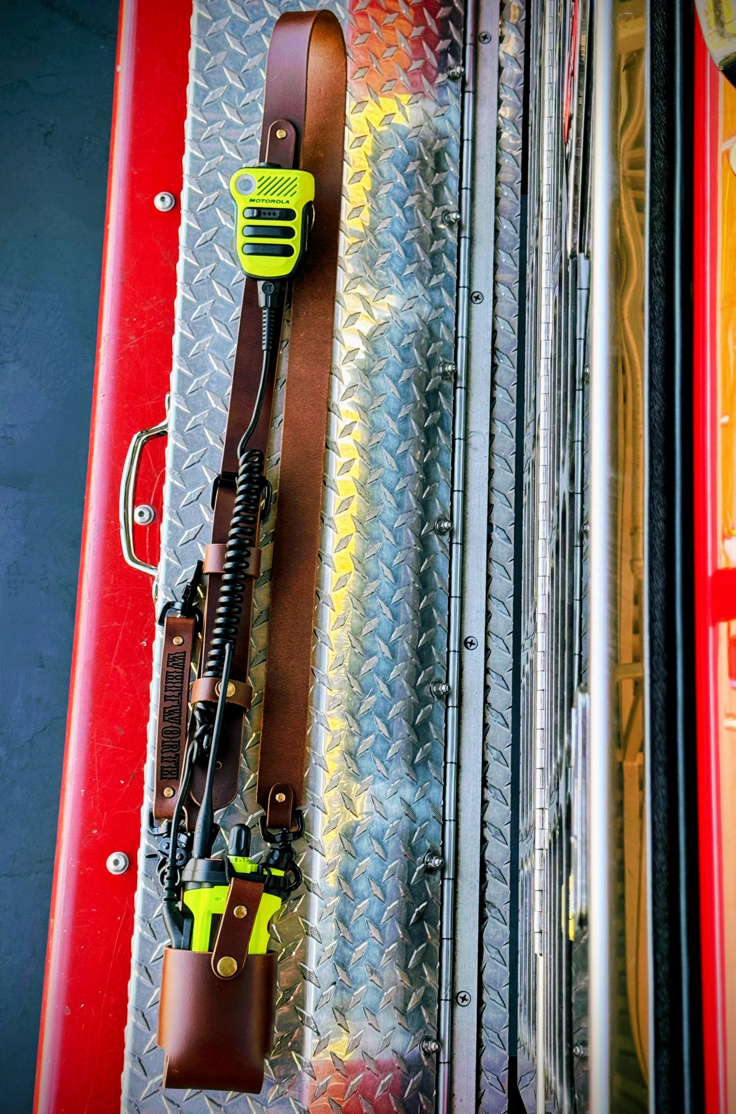 The Brass Line Radio Strap